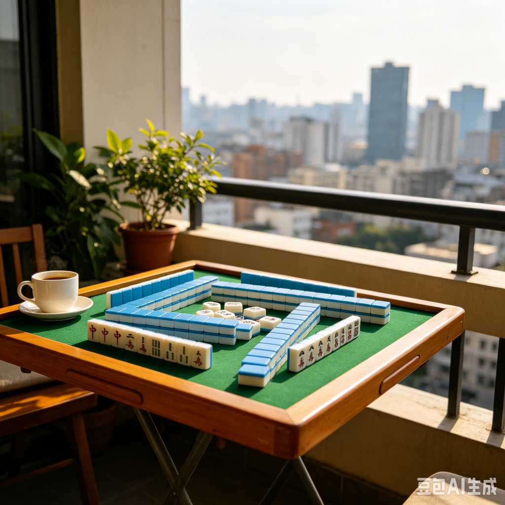 gradient color mahjong tiles